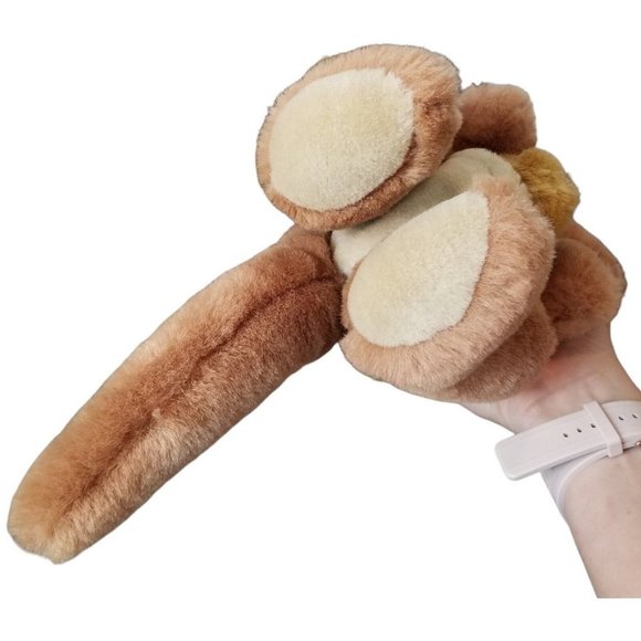 Vintage Outback Safari Kangaroo And Joey Plush Stuffed Animal W Hat Vest 9"‎ - Picture 8 of 9